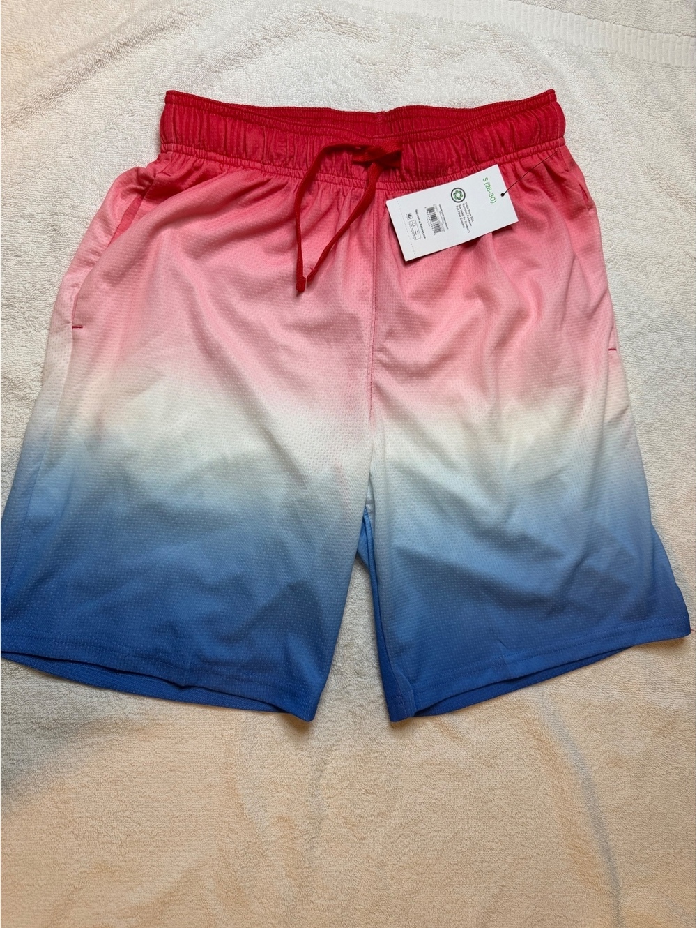 Red, White, Blue Athletic Works Shorts - #1076